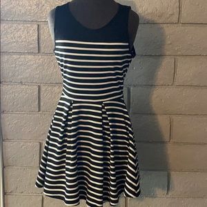 Black and white dress